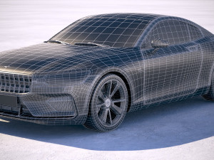 Polestar 1 2020 3D Model