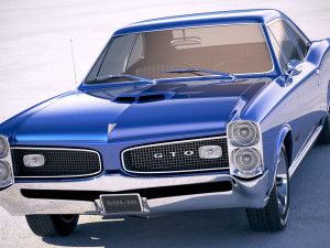 Pontiac GTO 1966 Model 3D