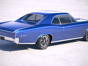 Pontiac GTO 1966 Model 3D