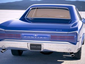 Pontiac GTO 1966 Model 3D