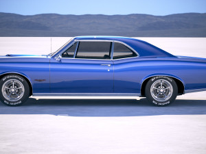 Pontiac GTO 1966 Model 3D