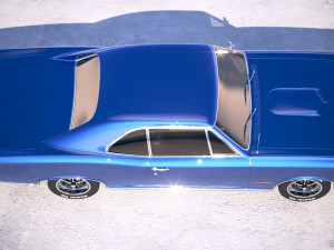 Pontiac GTO 1966 Model 3D