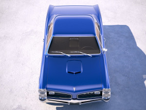 Pontiac GTO 1966 Model 3D