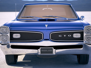Pontiac GTO 1966 Model 3D