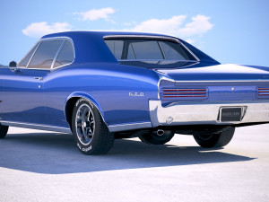 Pontiac GTO 1966 Model 3D