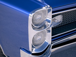Pontiac GTO 1966 Model 3D