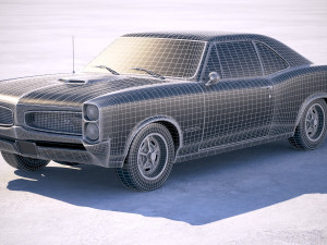 Pontiac GTO 1966 Model 3D