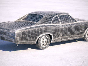 Pontiac GTO 1966 Model 3D