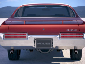 Pontiac GTO 1969 The Judge Bonneville 3D Model