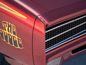 Pontiac GTO 1969 The Judge Bonneville 3D Model