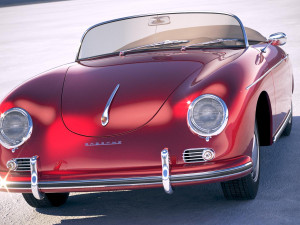 Porsche 356 Speedster 1955 3D 모델