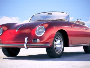 Porsche 356 Speedster 1955 3D 모델