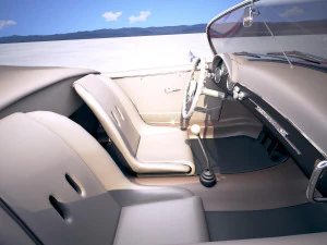 Porsche 356 Speedster 1955 3D Model
