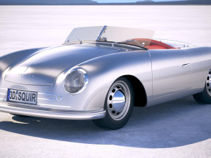 Porsche 356 Number 1 1948 3D Модель