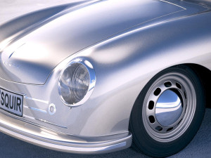 Porsche 356 Number 1 1948 Modelo 3D