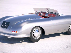 Porsche 356 Number 1 1948 3D Model