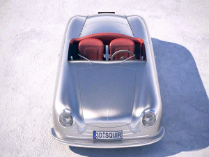 Porsche 356 Number 1 1948 3D Model