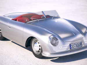 Porsche 356 Number 1 1948 3D Model