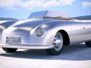 Porsche 356 Number 1 1948 3D Model
