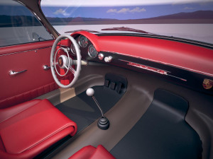 Porsche 356A Coupe 1955 Modello 3D