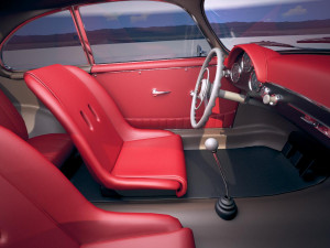Porsche 356A Coupe 1955 Modello 3D