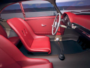 Porsche 356A Coupe 1955 3D Model