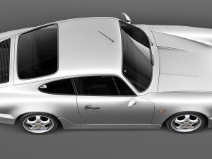 Porsche 911 964 Carrera 1990 3Dモデル