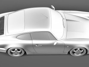 Porsche 911 964 Carrera 1990 3Dモデル