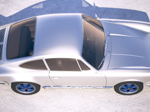 Porsche 911 Carrera RS 1973 Modèle 3D