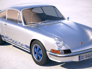 Porsche 911 Carrera RS 1973 Modèle 3D
