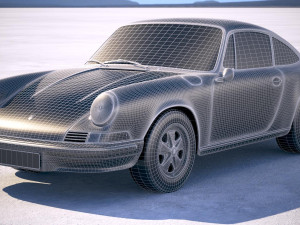 Porsche 911 Carrera RS 1973 Modèle 3D