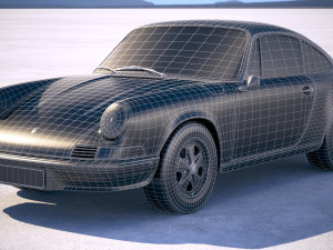 Porsche 911 Carrera RS 1973 Modèle 3D