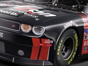 Nascar Dodge Challenger 2010 3D Model