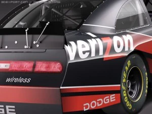 Nascar Dodge Challenger 2010 3D Model