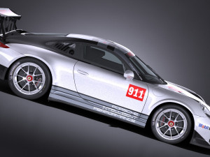 Porsche 911 GT3 Cup 2017 3D Model