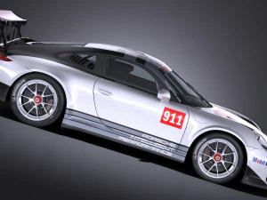 Porsche 911 GT3 Cup 2017 3D Model