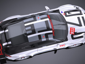Porsche 911 GT3 Cup 2017 3D Model