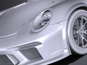Porsche 911 GT3 Cup 2017 3D Model