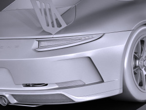 Porsche 911 GT3 Cup 2017 3D Model