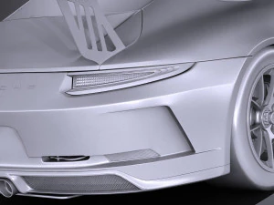 Porsche 911 GT3 Cup 2017 3D Model