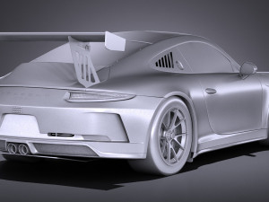 Porsche 911 GT3 Cup 2017 3D Model