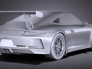 Porsche 911 GT3 Cup 2017 3D Model