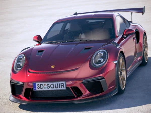 Porsche 911 GT3 RS 2019 3D Model