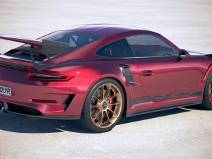 Porsche 911 GT3 RS 2019 3D Model