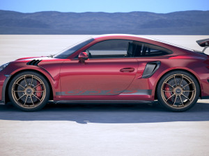 Porsche 911 GT3 RS 2019 3D Модель