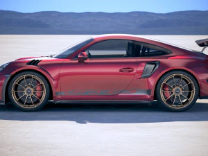 Porsche 911 GT3 RS 2019 3D Model