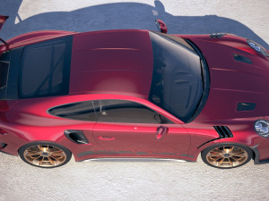 Porsche 911 GT3 RS 2019 3D Модель