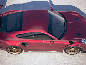 Porsche 911 GT3 RS 2019 3D Model
