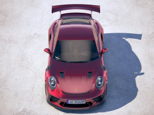 Porsche 911 GT3 RS 2019 3D Модель
