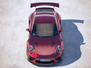 Porsche 911 GT3 RS 2019 3D Model